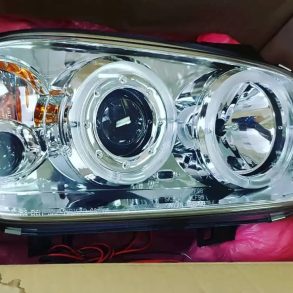 Golf 4 Chrome Angel Headlights with DRL