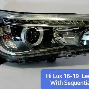 Toyota Hilux Headlamps with Sequential Indicator