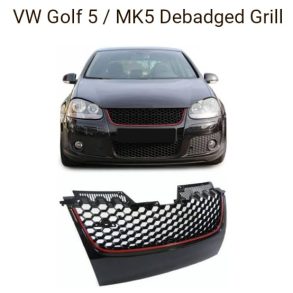 VW Golf 5 Debadged Grille