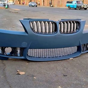 BMW E90 M3 bumper with double slat grilles