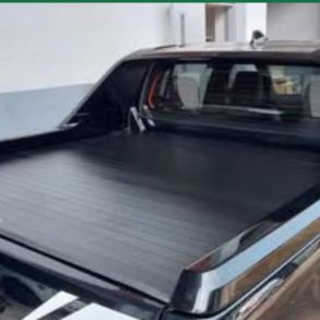 Toyota Hilux roller shutter with roll bar