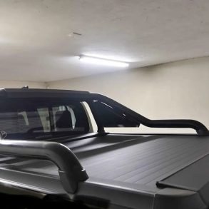Toyota Hilux roller shutter with roll bar